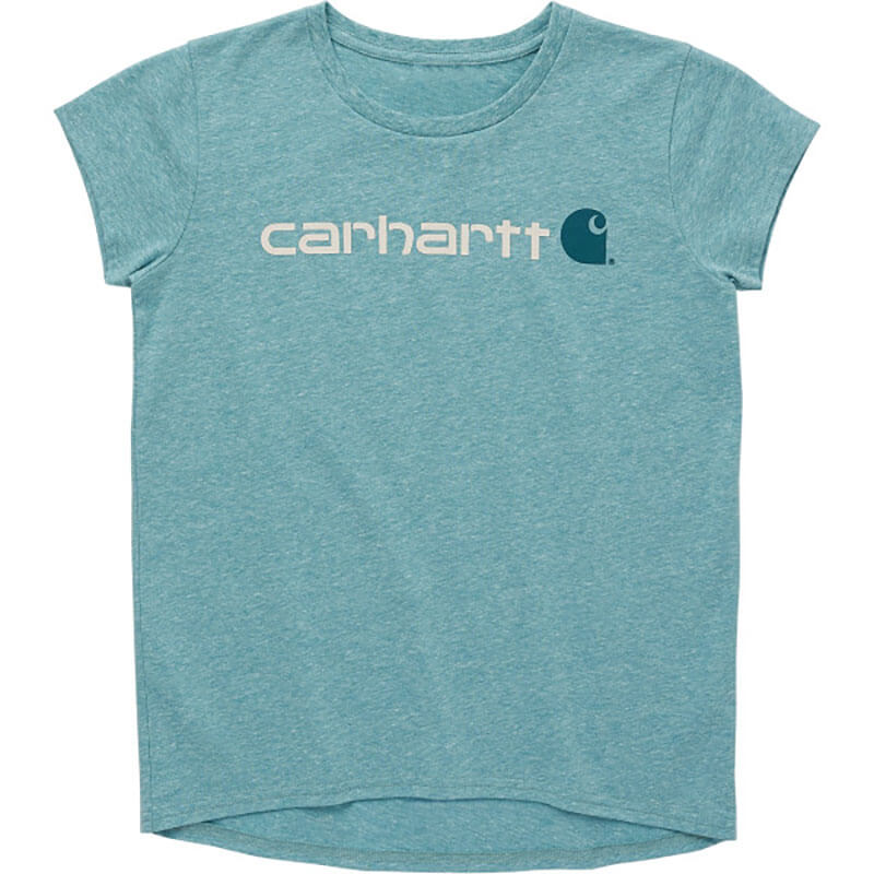 CA9945 - Carhartt Girls Short-Sleeve Core Logo T-Shirt