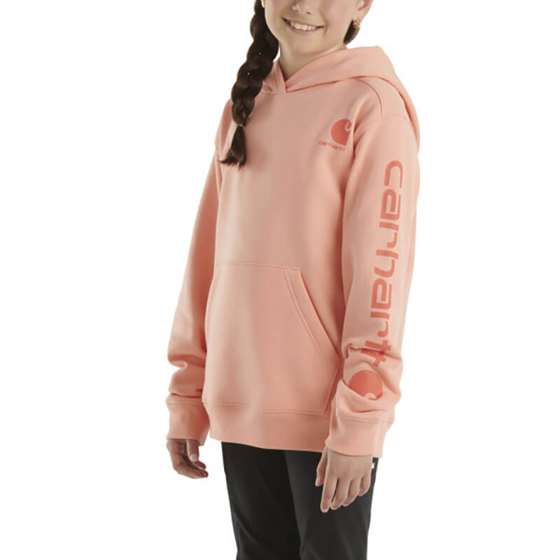 CA9983 - Carhartt Girl's Long-Sleeve Graphic Sweatshirt