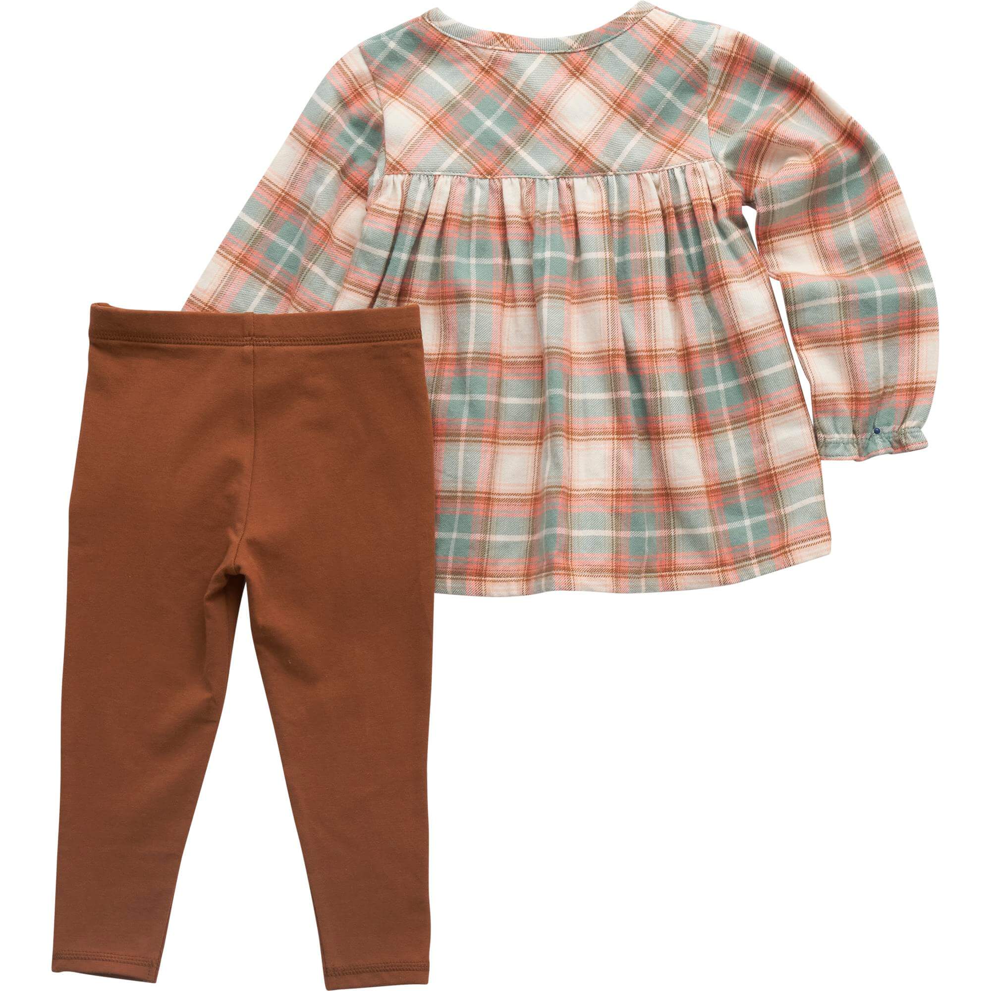CG9953 - Carhartt Infant Long-Sleeve Flannel Top and Legging Set