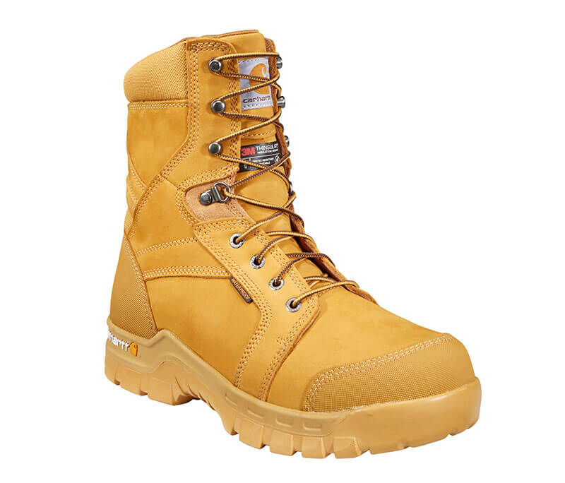 CMF8058 - Carhartt Men's Rugged Flex WP Ins. 8 Inch Soft Toe Work Boot
