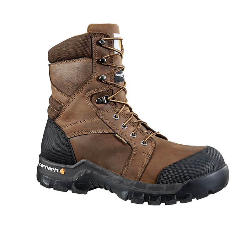 CMF8389 - Carhartt Men's Rugged Flex WP Insulated 8 inch Composite Toe Work Boot