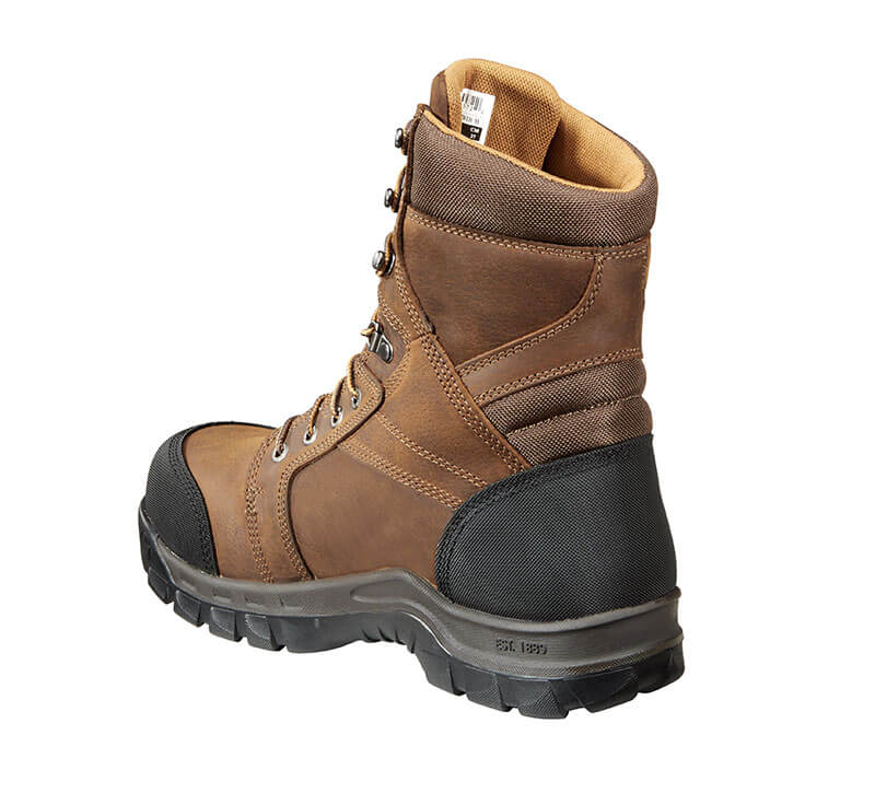 CMF8389 - Carhartt Men's Rugged Flex WP Insulated 8 inch Composite Toe Work Boot