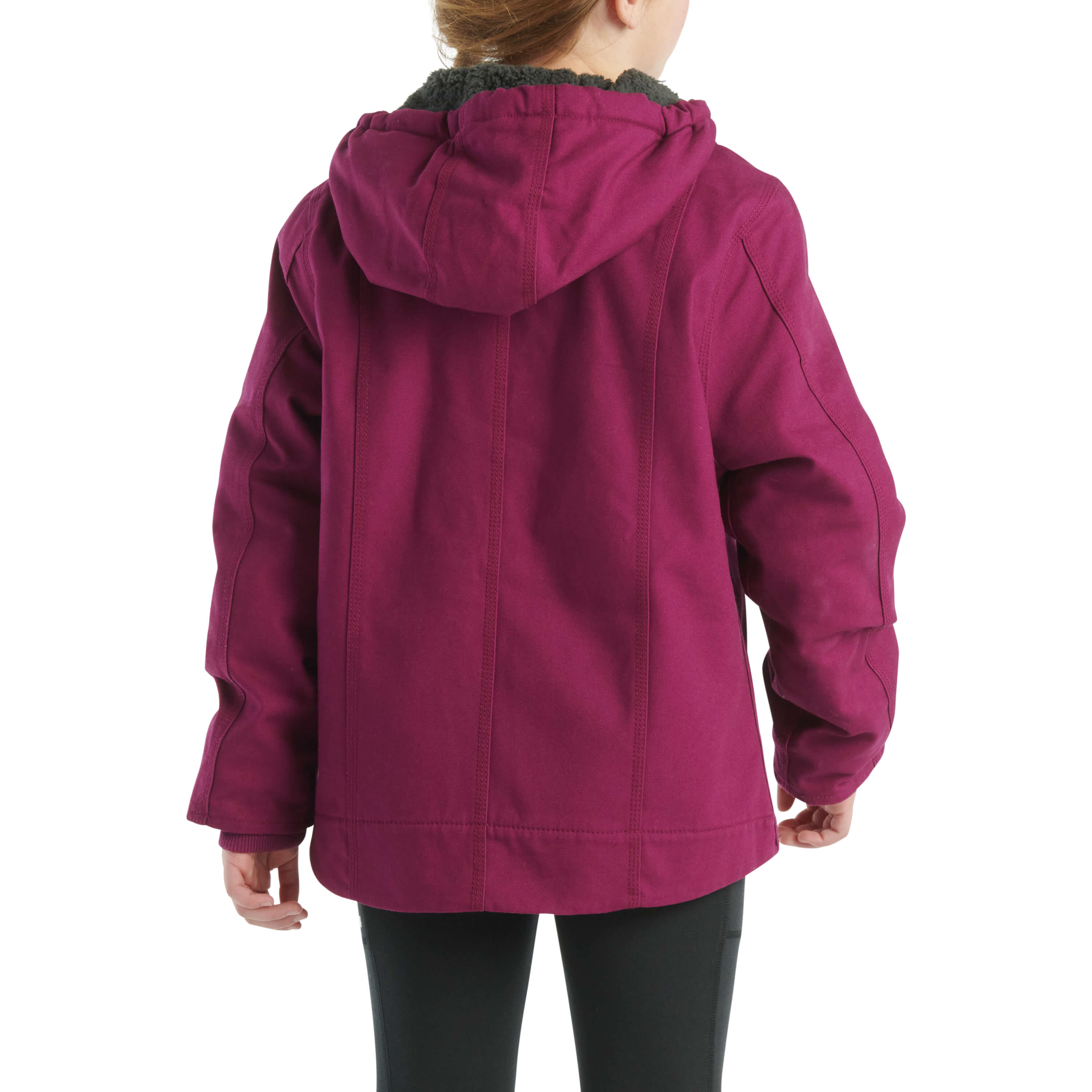 CP9547 - Carhartt Girl's Canvas Insulated Hooded Jacket