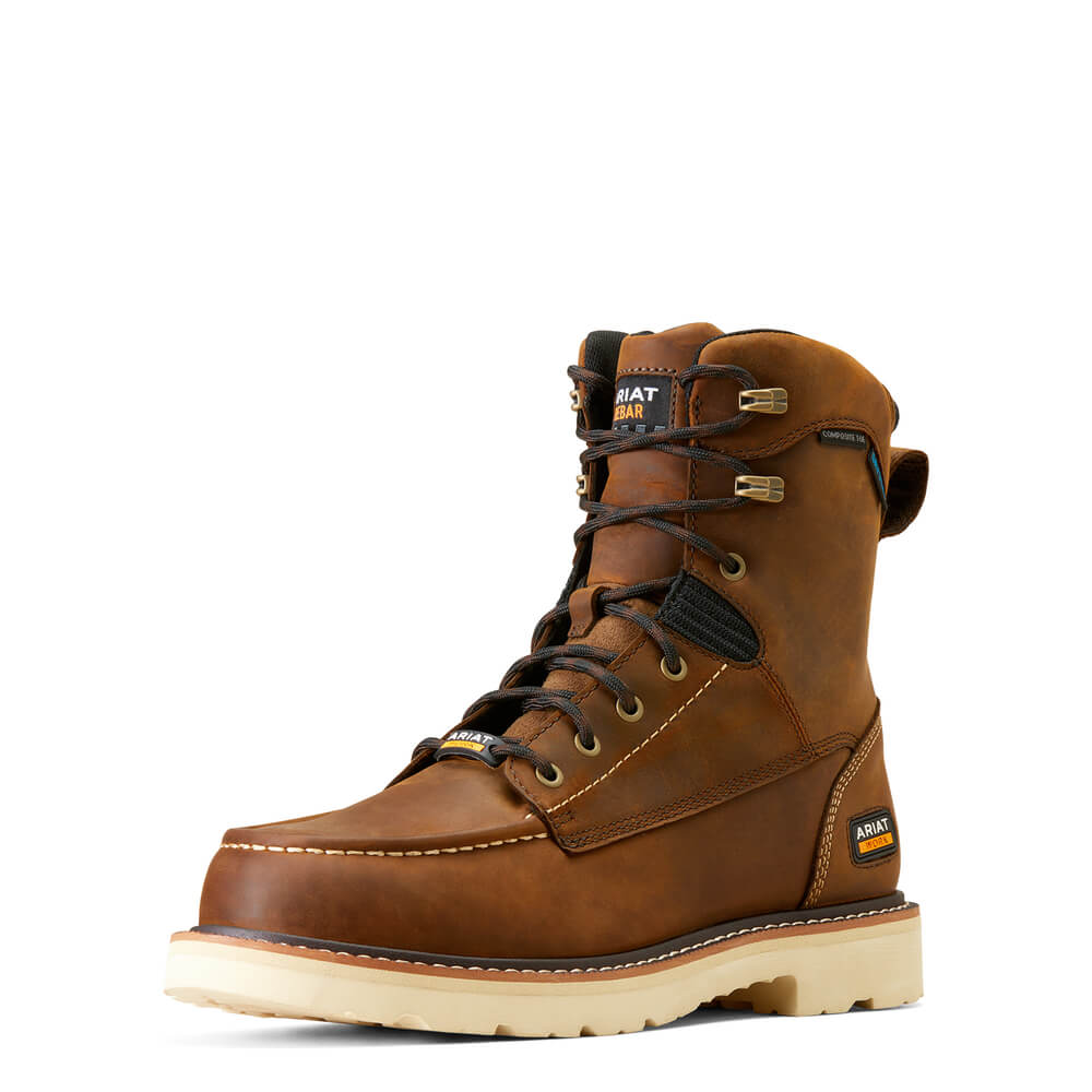 10047028 - Ariat Men's Rebar Lift 8" Waterproof Composite Toe Work Boot