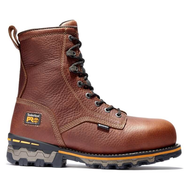TB01112A214 -Timberland Pro Men's Boondock 8-inch Composite Toe Waterproof Work Boot