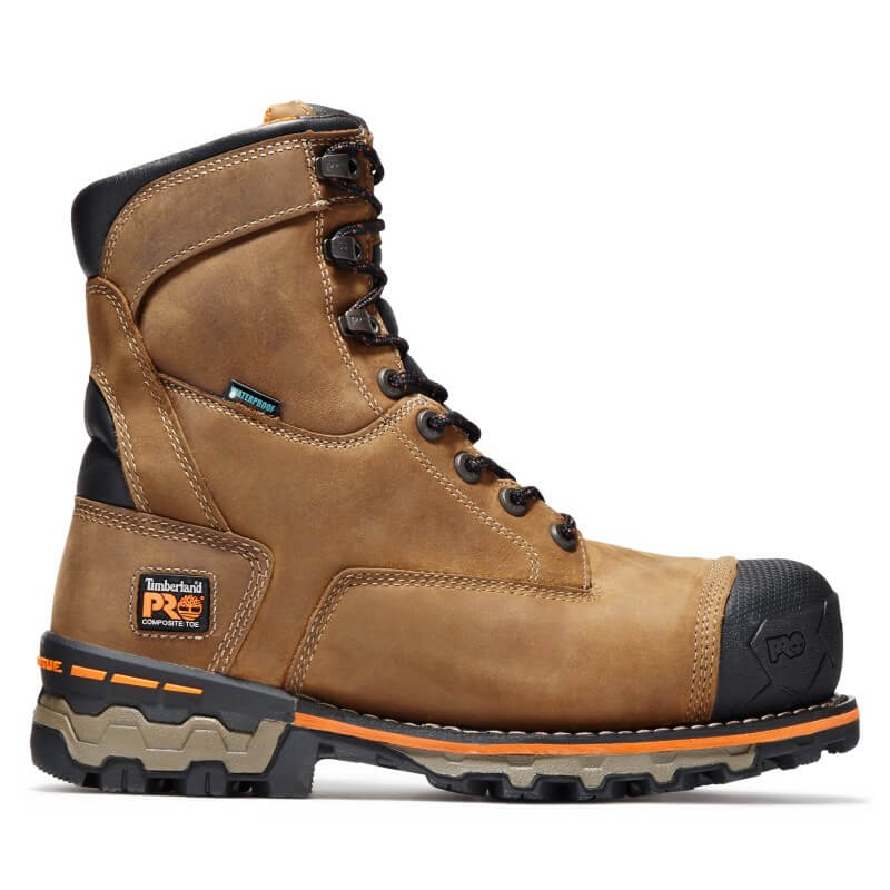 TB092671214 - Timberland Pro Men's Boondock 8-inch Composite Toe Waterproof Work Boot