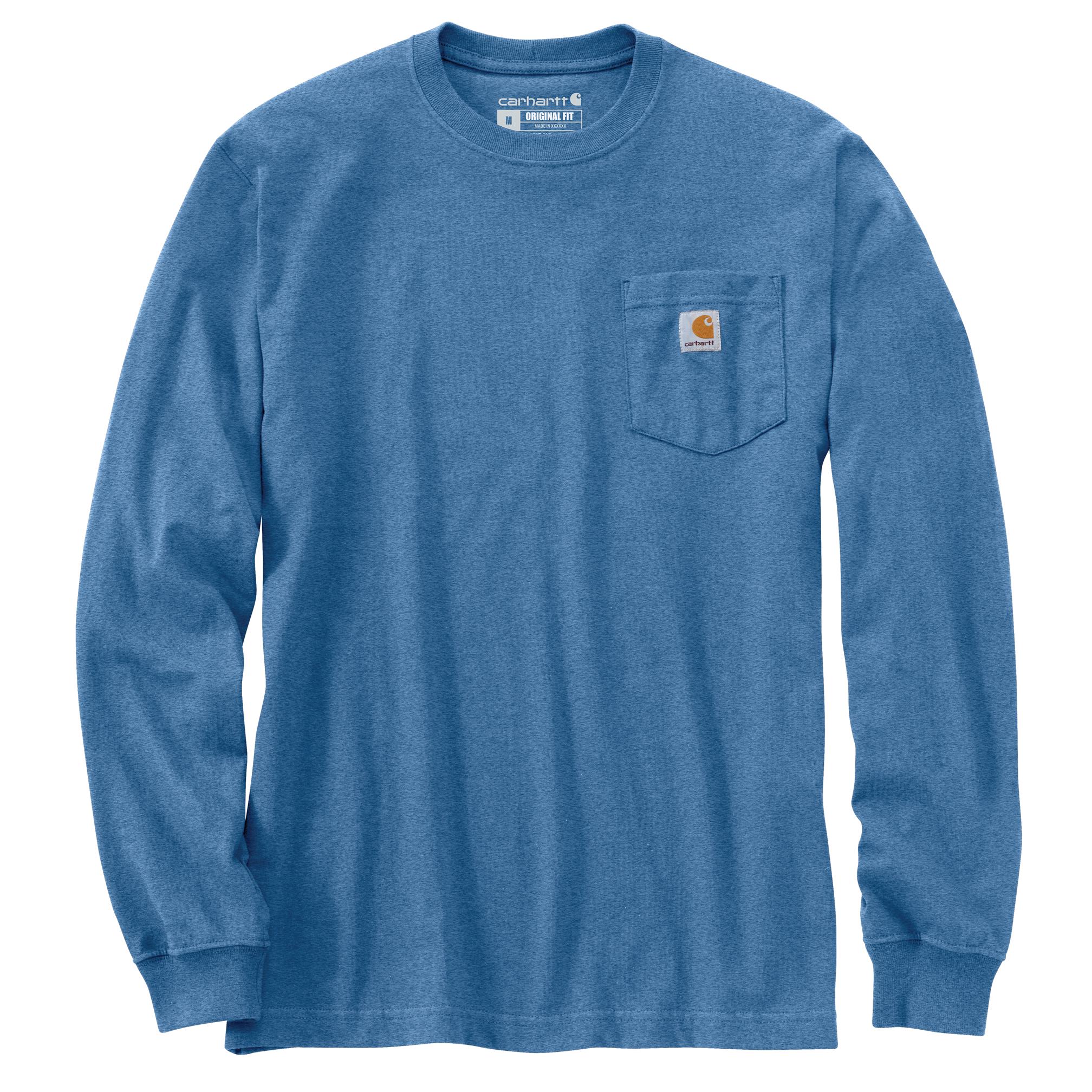 K126 - Carhartt Inc. Carhartt Men's Loose Fit Heavyweight Long-Sleeve Pocket T-Shirt
