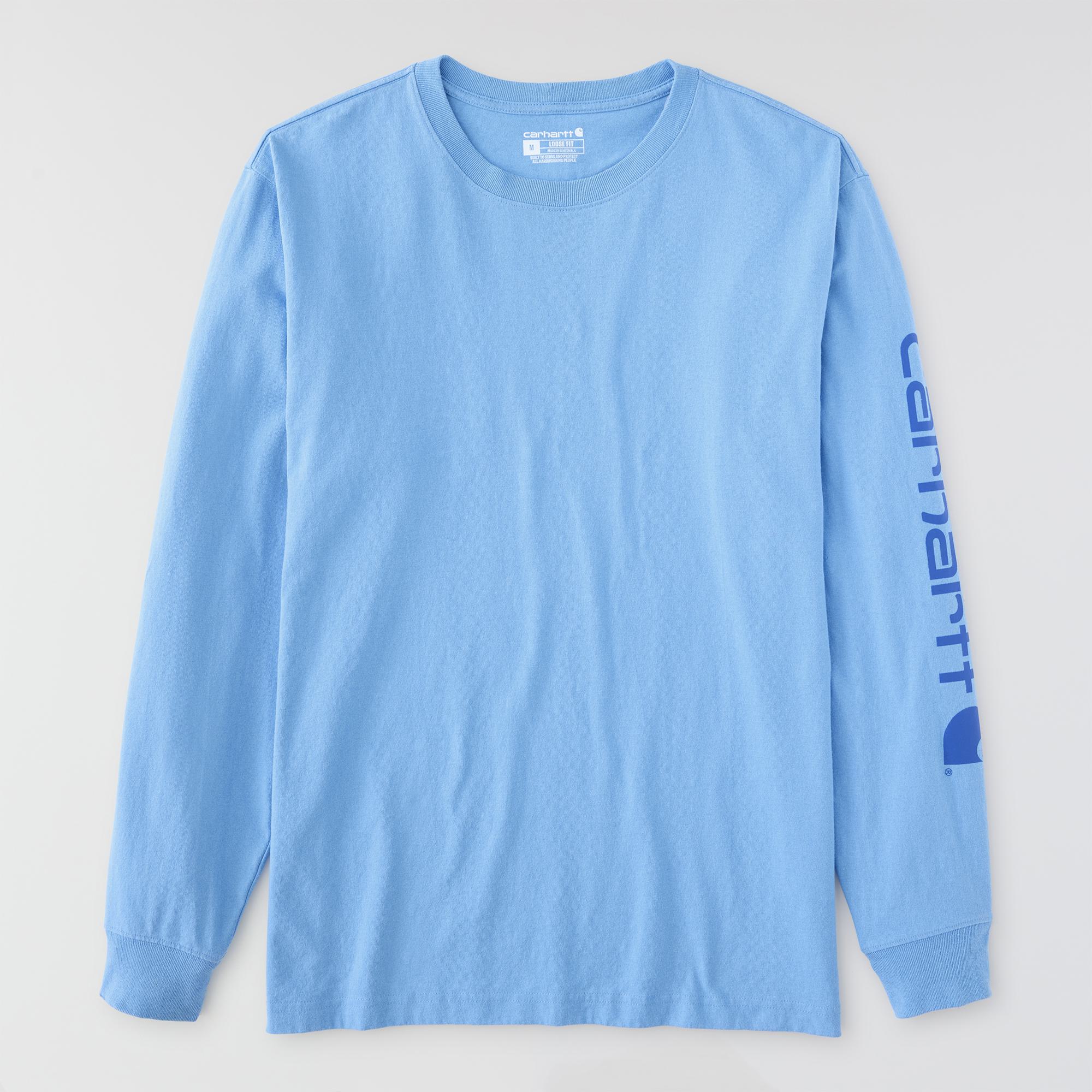 K231 - Carhartt Men's Loose Fit Heavyweight Long-Sleeve Sleeve Graphic T-Shirt
