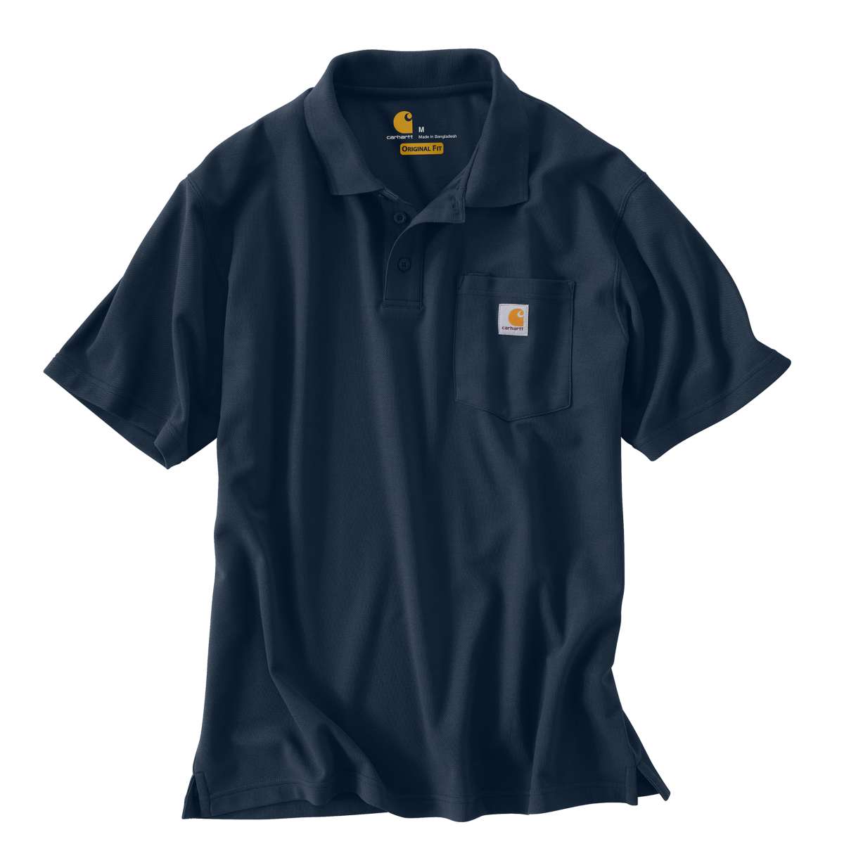 106685 - Carhartt Men's Loose Fit Midweight Short-Sleeve Pocket Polo