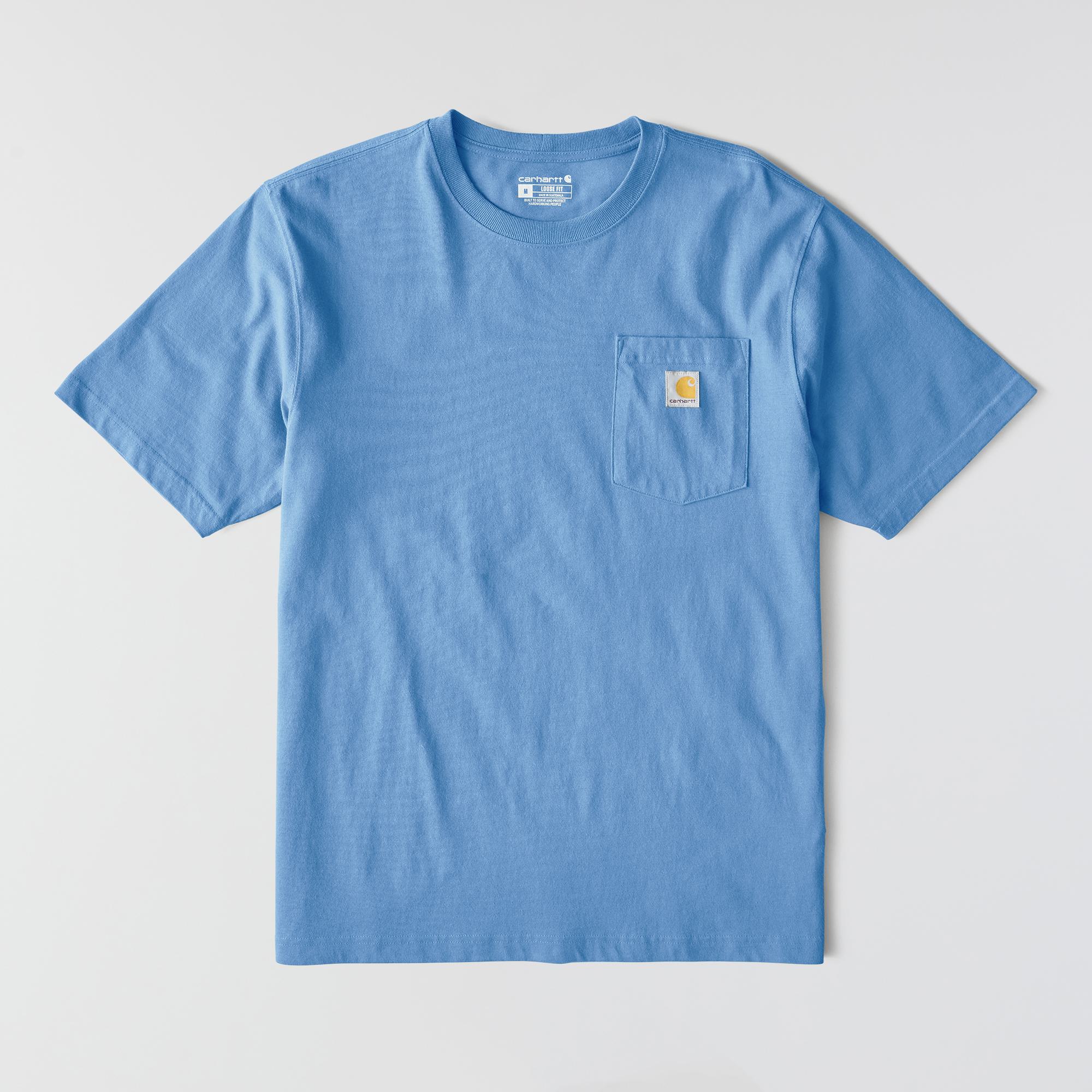 K87 - Carhartt Men's Loose Fit Heavyweight Short-Sleeve Pocket T-Shirt