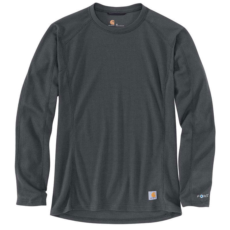 UMO113 - Carhartt Men's  FORCE® Midweight Waffle Base Layer Crewneck Top