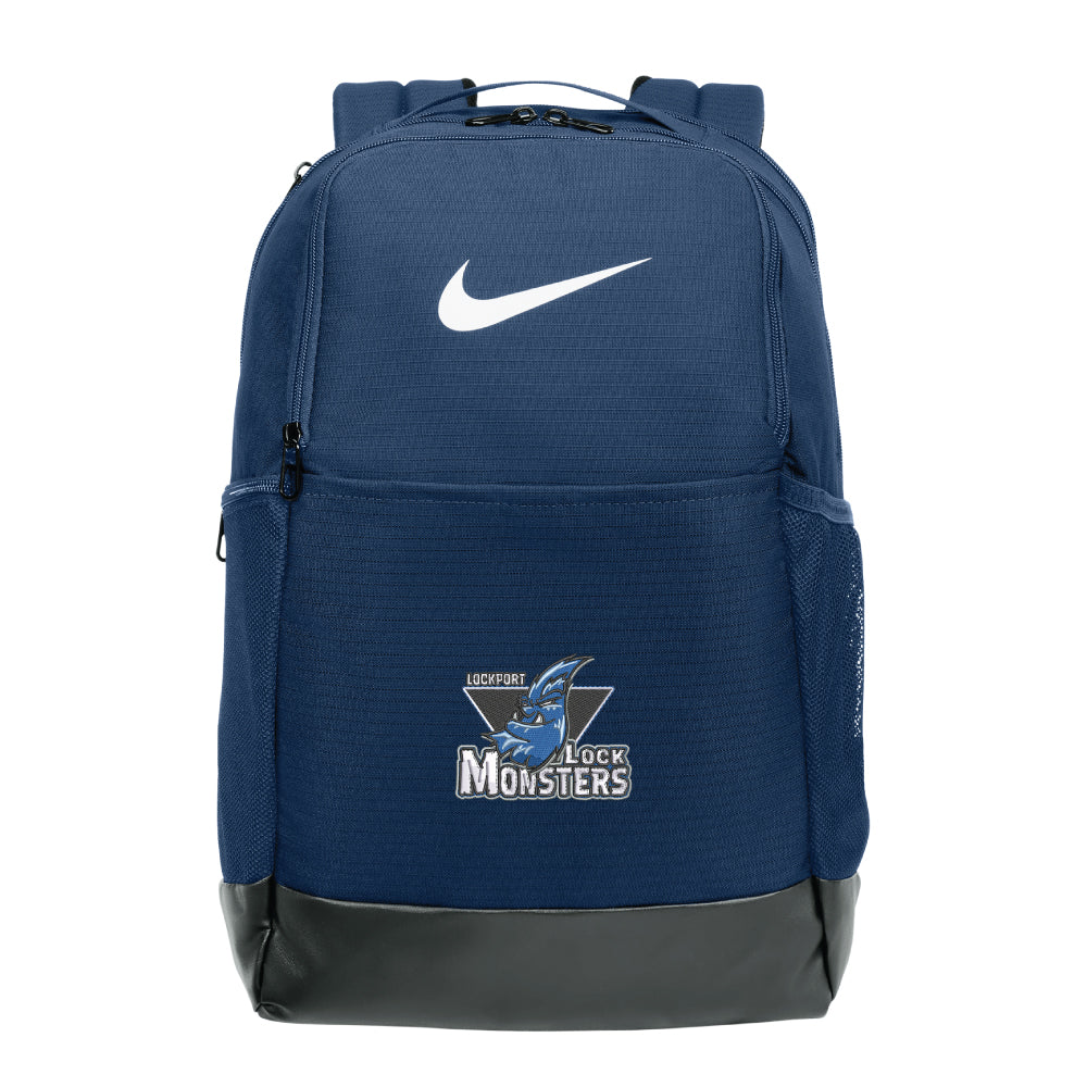 Lockport Lock Monsters - Nike Brasilia Medium Backpack