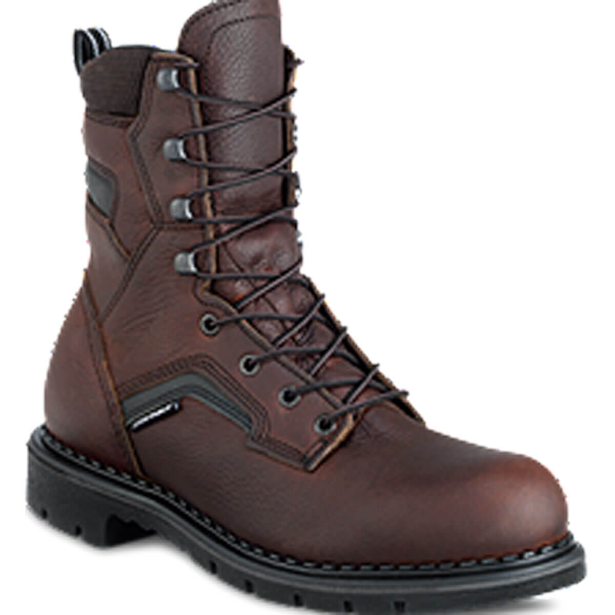 938 Red Wing Brown Leather 8 Inch Work Boot Soft Toe 10 D