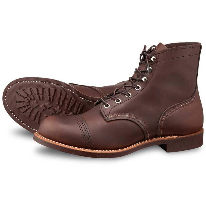 8111 - Red Wing Heritage  6" AMBER