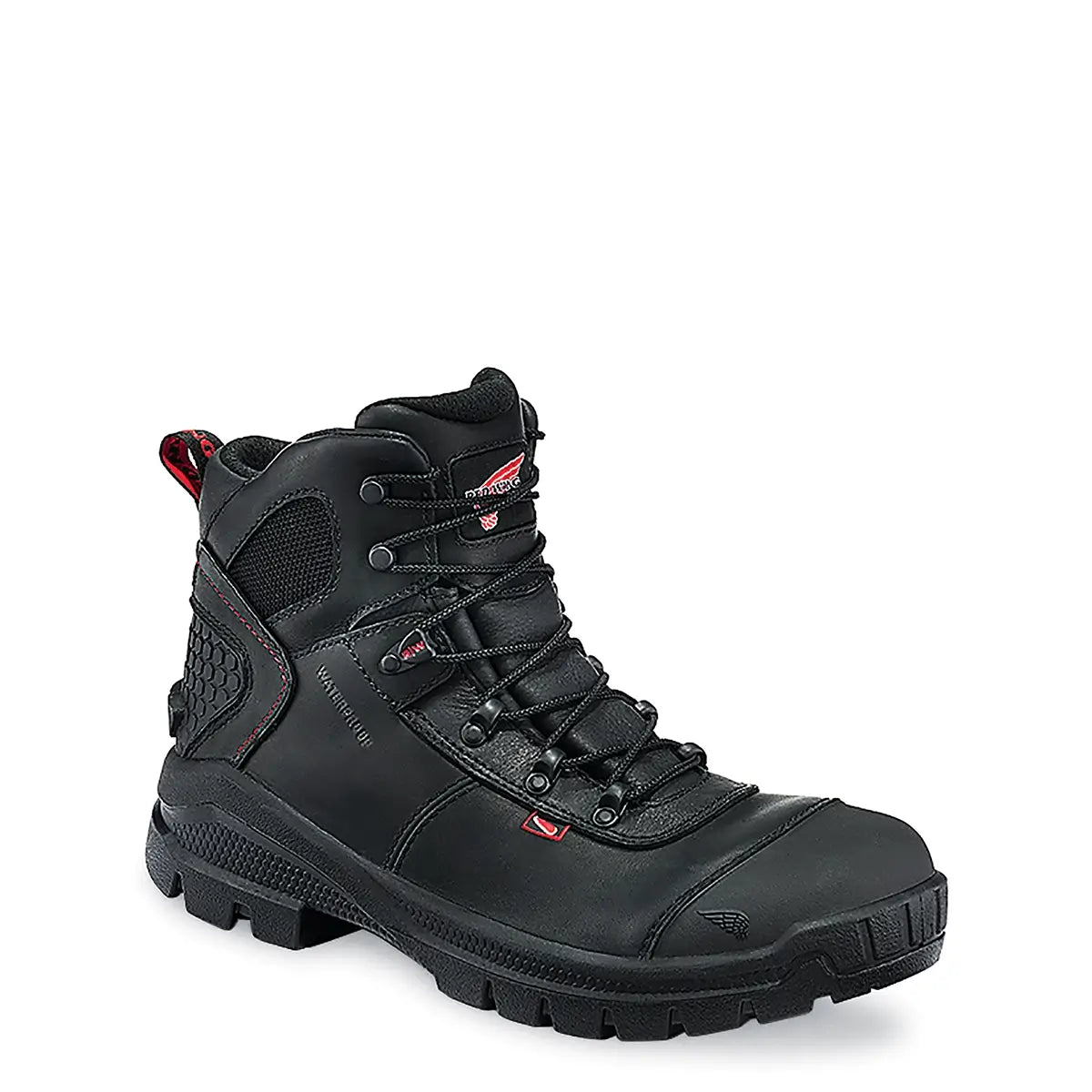 Red safety boots online