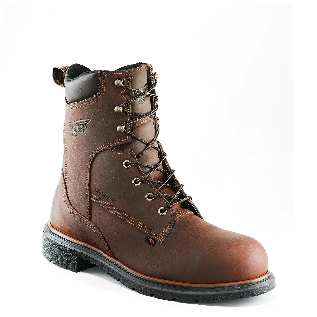 Red wing men's steel toe work boots on sale