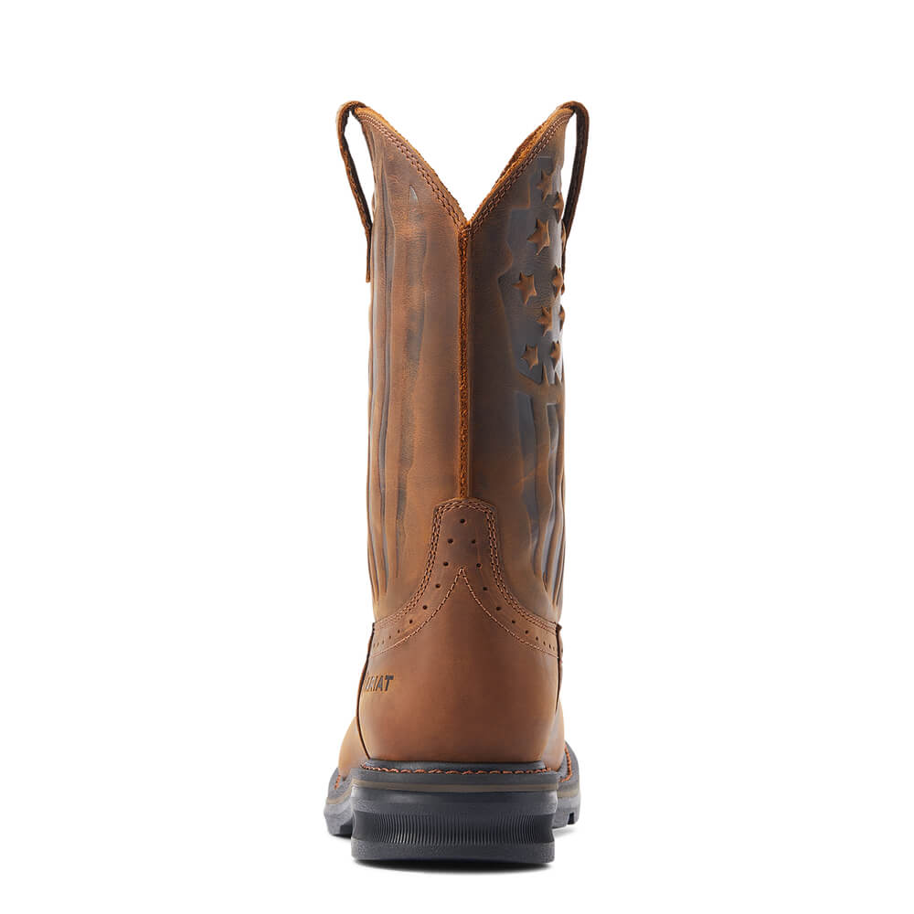 10044505 - Ariat Men's Sierra Shock Shield Patriot Work Boot