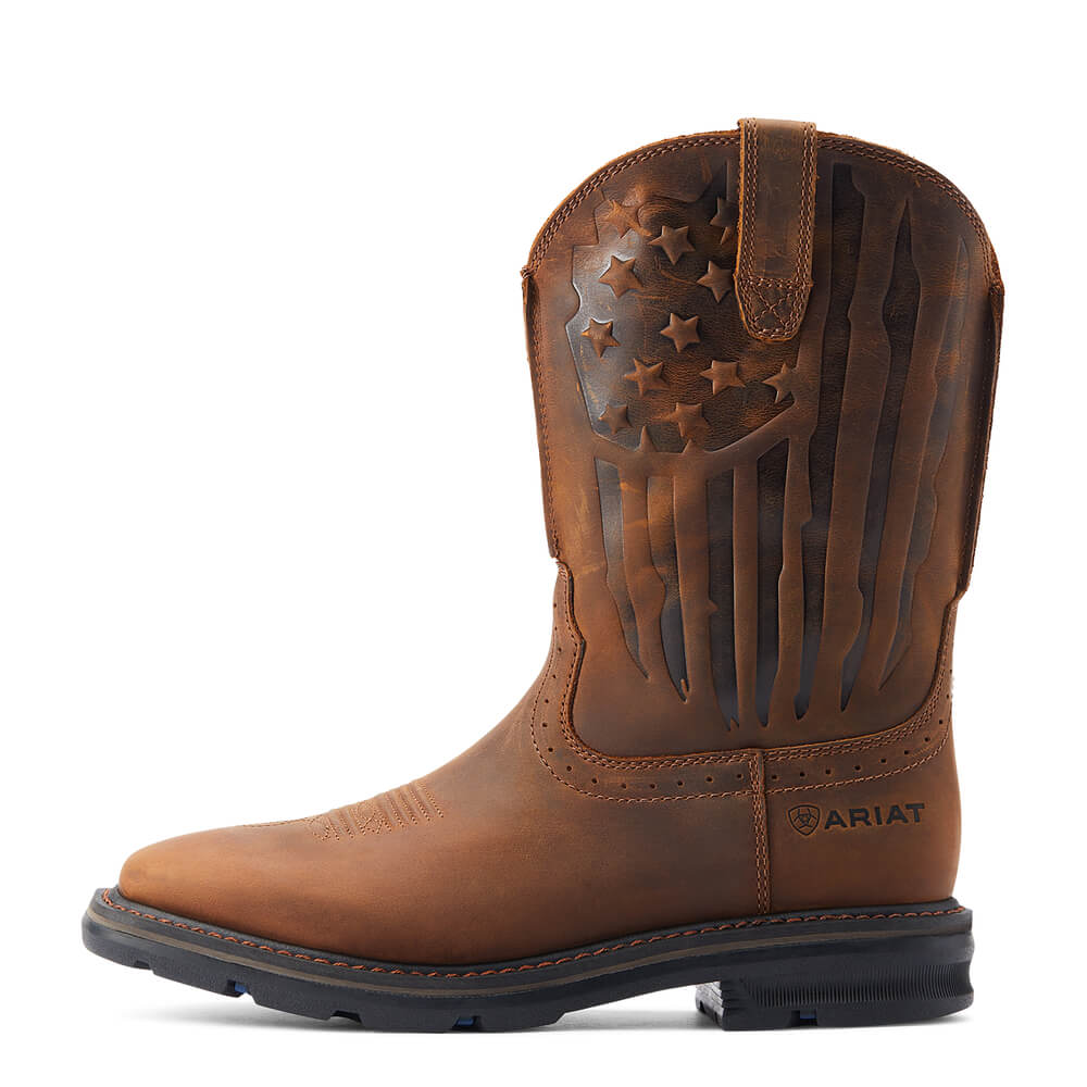 10044505 - Ariat Men's Sierra Shock Shield Patriot Work Boot