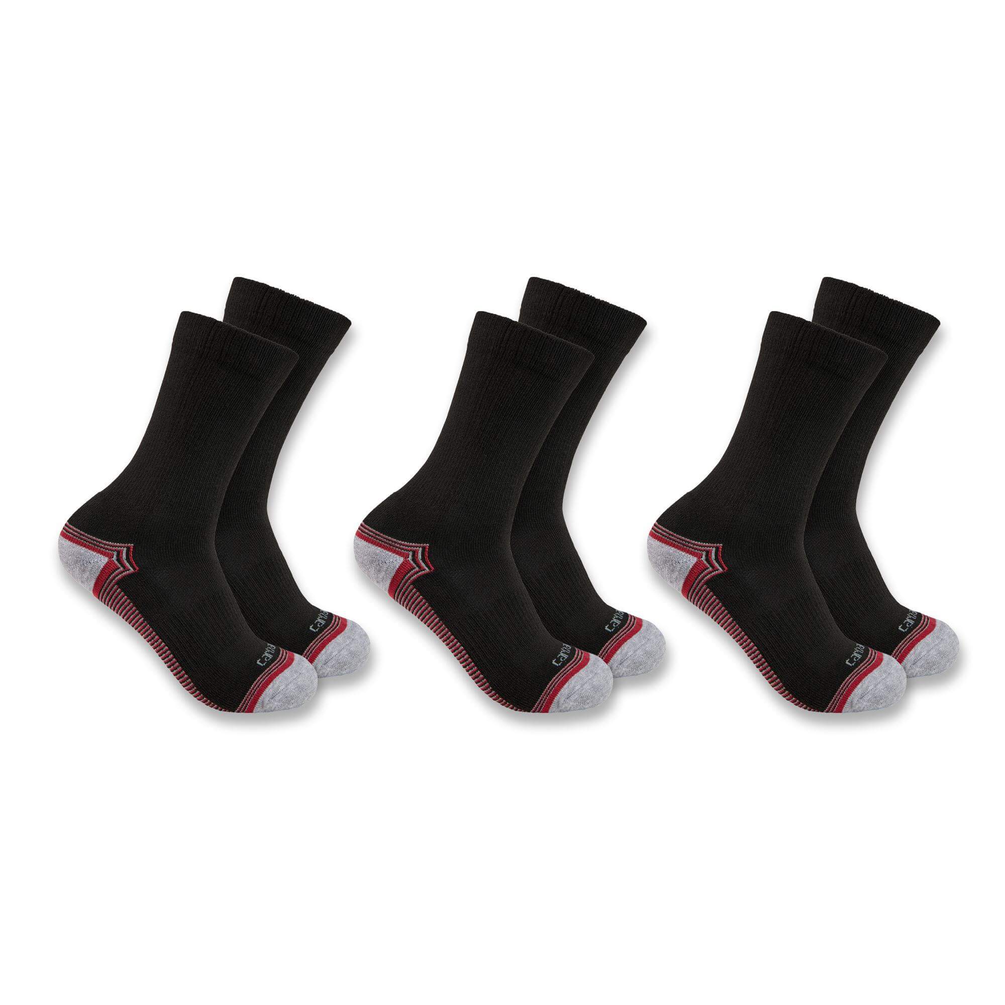 SC6423W - Carhartt Women's Force Midweight Crew Socks 3 PK