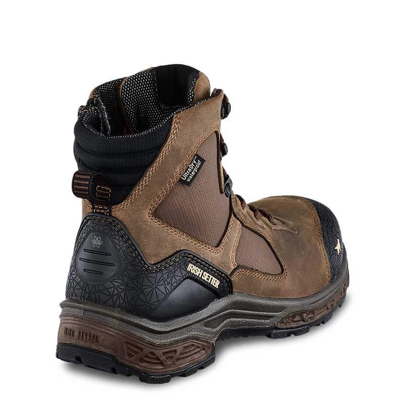 83636 - Irish Setter Men's Kasota 6-inch Side-Zip Safety Toe Boots
