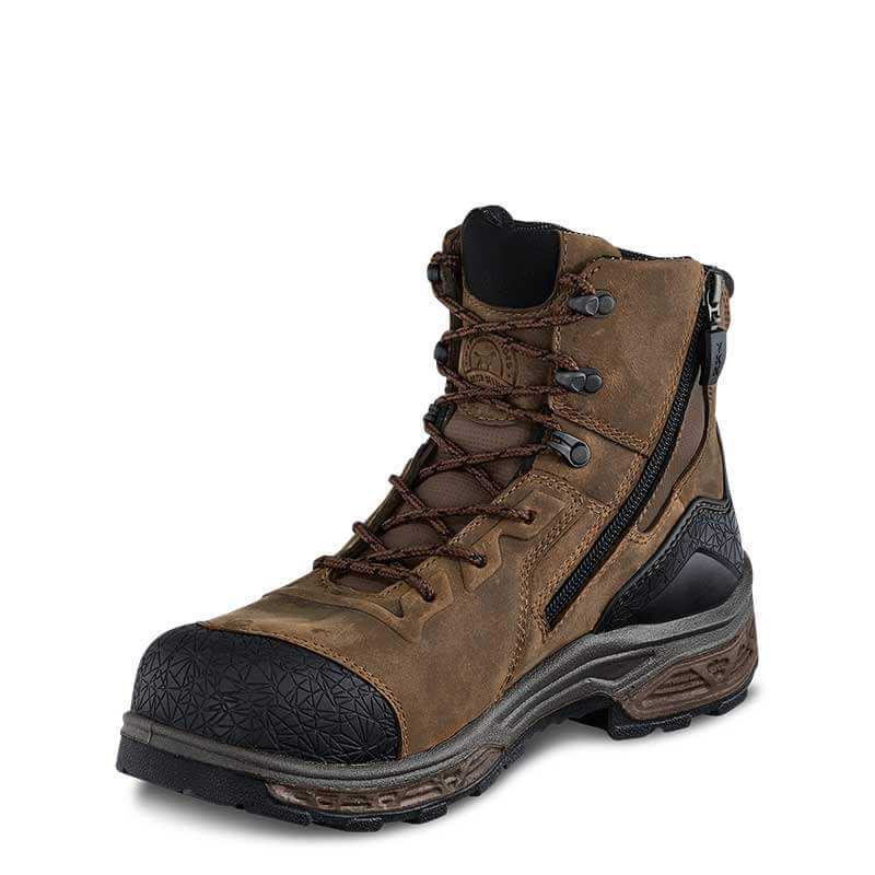 83636 - Irish Setter Men's Kasota 6-inch Side-Zip Safety Toe Boots