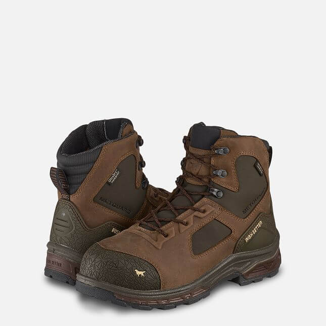 83644 - Irish Setter Men's Kasota 6-inch Waterproof Leather Safety Toe Metguard Boot