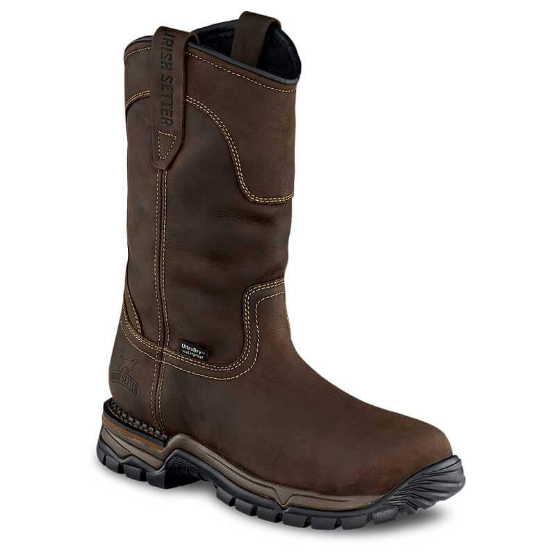 83906 - Irish Setter Men's 11-inch Two Harbor Safety Toe Pull On Boots
