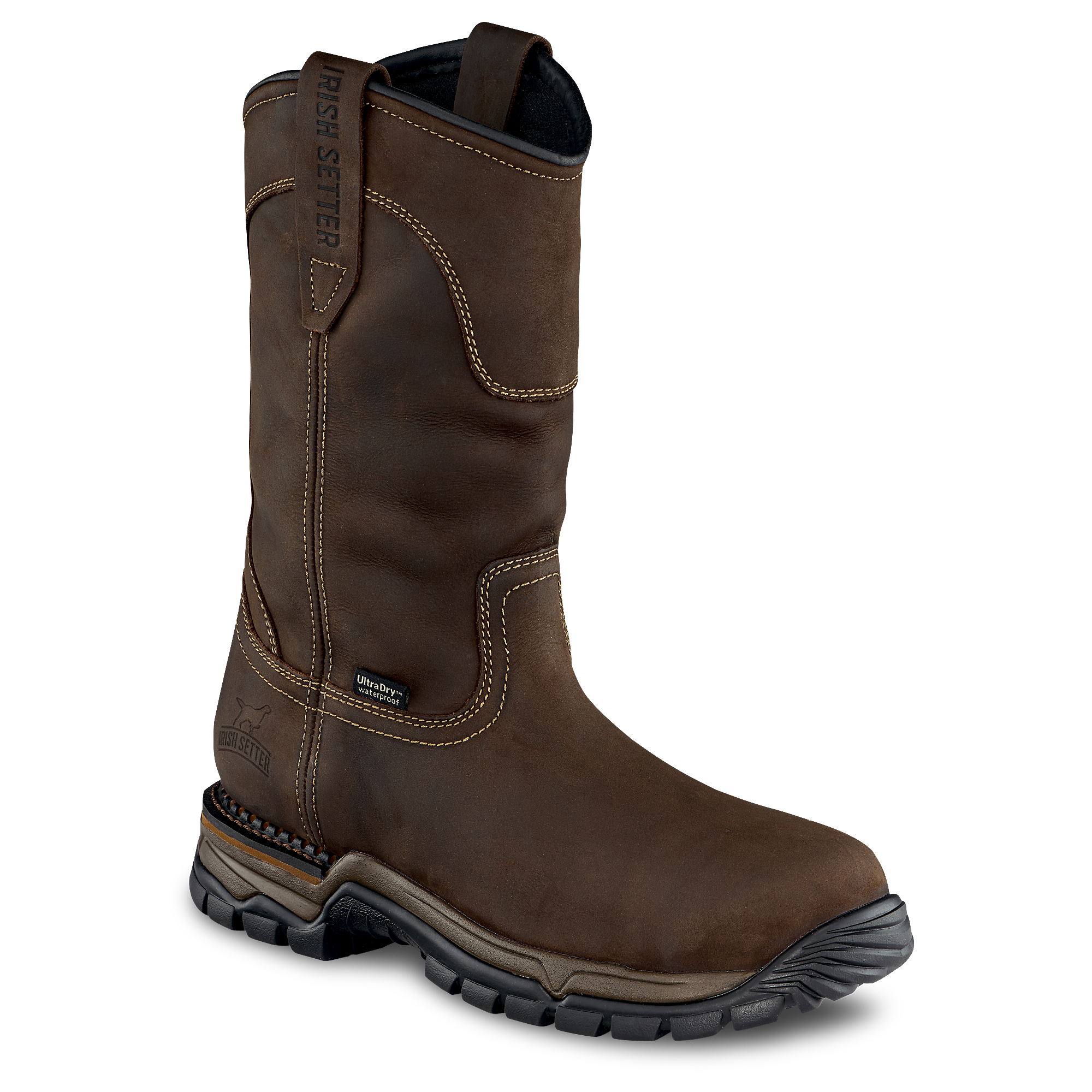 83906 - Irish Setter Men's 11-inch Two Harbor Safety Toe Pull On Boots