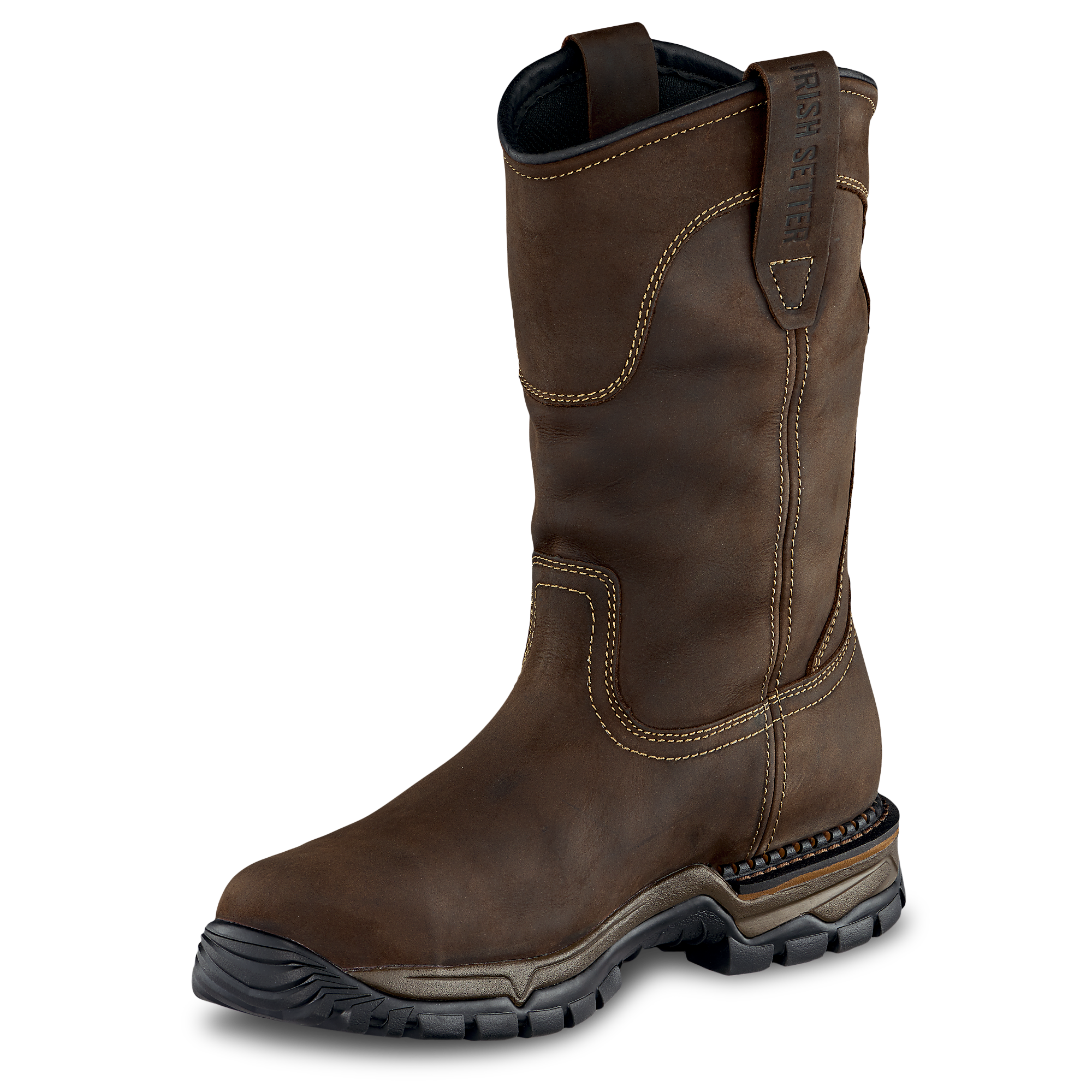 83906 - Irish Setter Men's 11-inch Two Harbor Safety Toe Pull On Boots