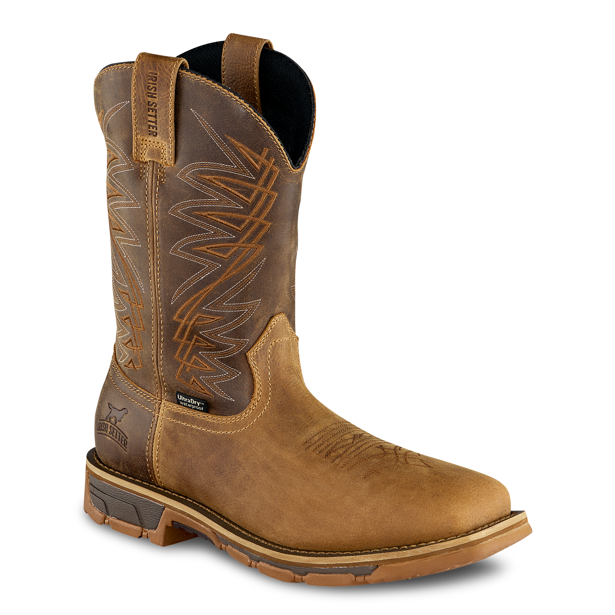 83912 - Irish Setter Men's 11-inch Marshall Safety Toe Pull On Boots