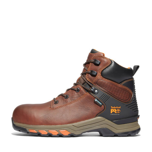 TB1A1Q54214 - Timberland Pro Men's Hypercharge 6-inch Composite toe Waterproof Work Toe Boot