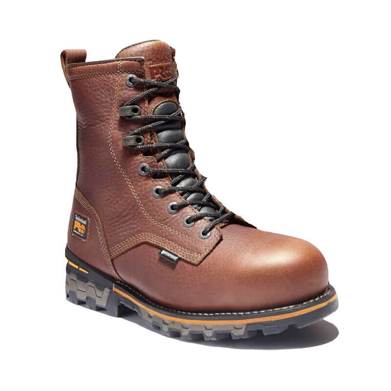TB01112A214 -Timberland Pro Men's Boondock 8-inch Composite Toe Waterproof Work Boot
