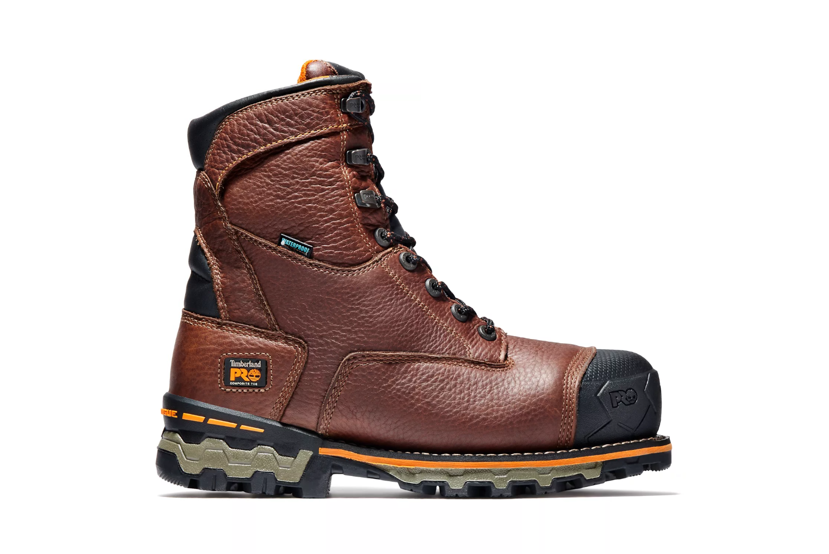 TB089628214 - Timberland Pro Men's Boondock Composite Toe Waterproof Work Boot