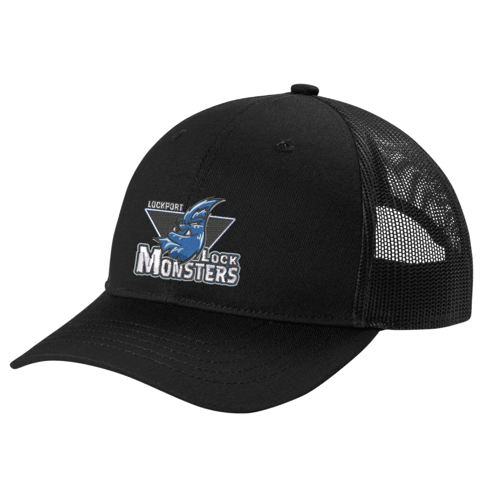 Lockport Lock Monsters - Port Authority® Youth Snapback Trucker Cap
