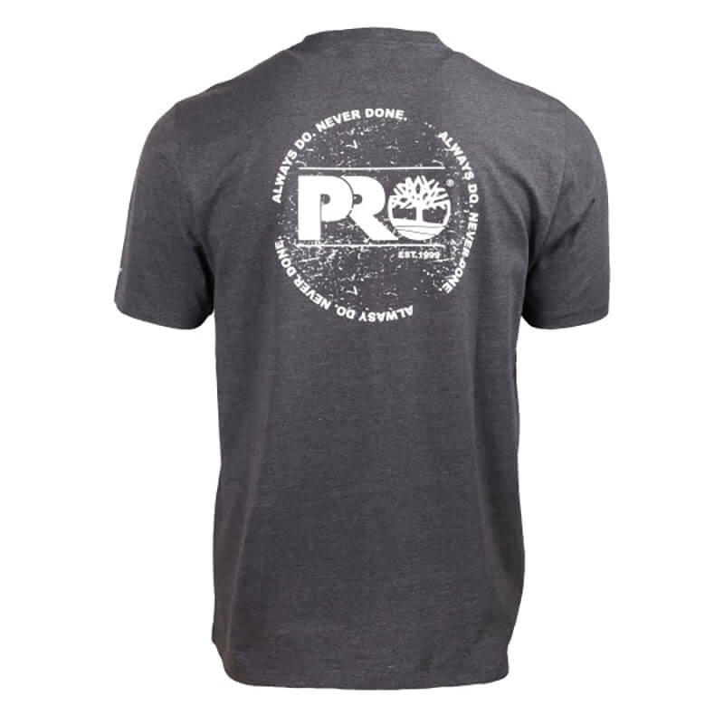 TB0A55RC- Timberland Pro Base Plate A.D.N.D Graphic T Shirt