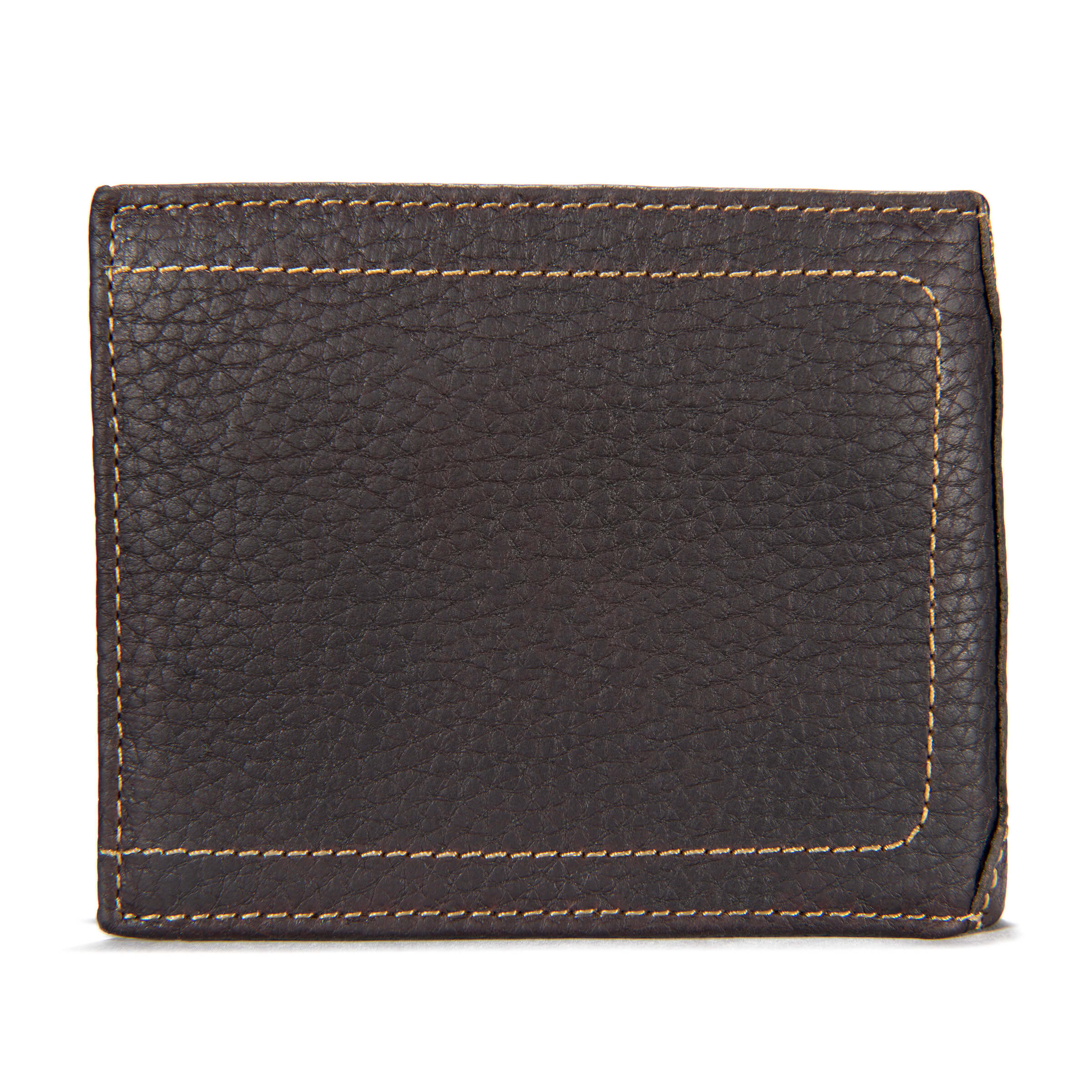 B000021020 - Carhartt Pebble Leather Passcase Wallet Brown