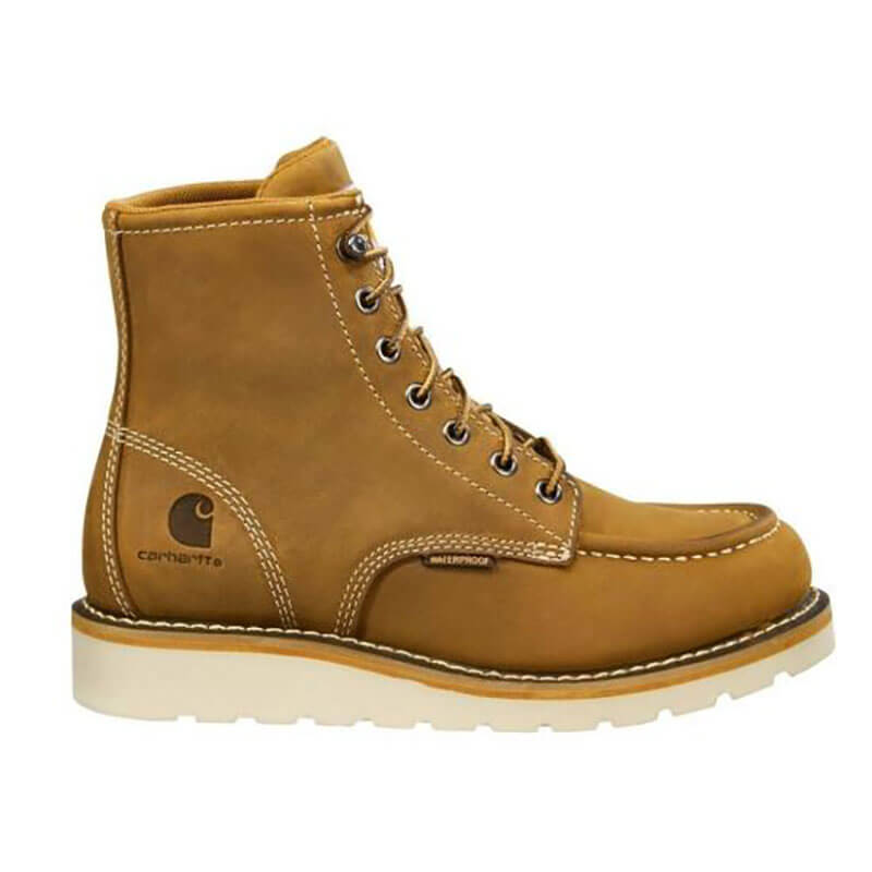 FW6225-W - Carhartt Women's WP 6" Moc Steel Toe Wedge Work Boot