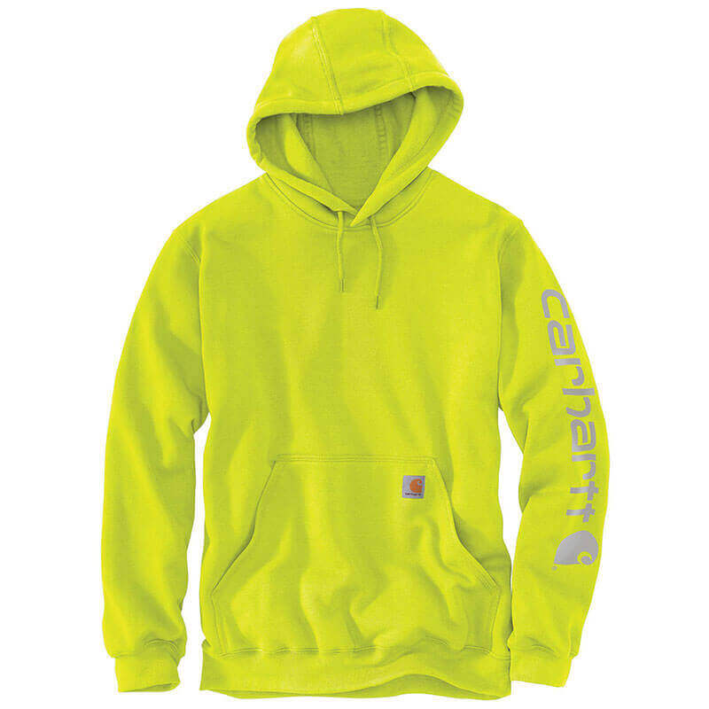 Carhartt Loose Fit Midweight Sleeve Graphic Sweatshirt K288 Brite Lime