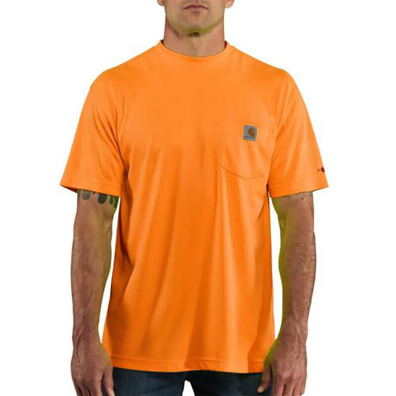 100493 - Carhartt Men's High-Visibility Force Color Enhanced Short-Sleeve T-Shirt