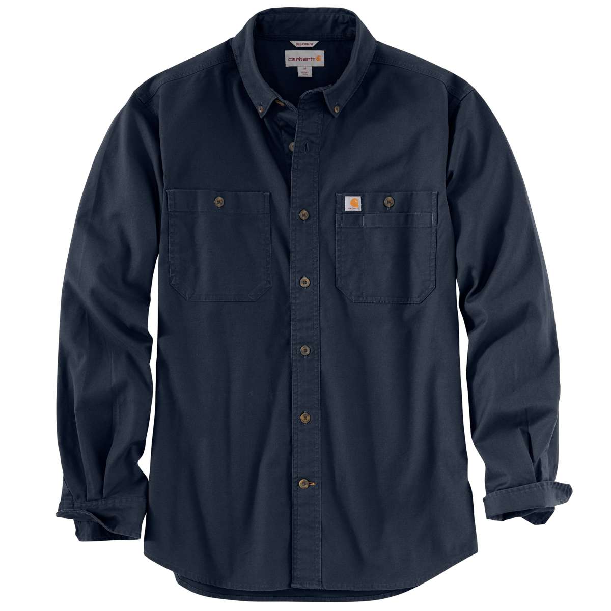 103554 - Carhartt Men's Rugged Flex Relaxed Fit Midweight Canvas Long-Sleeve Shirt