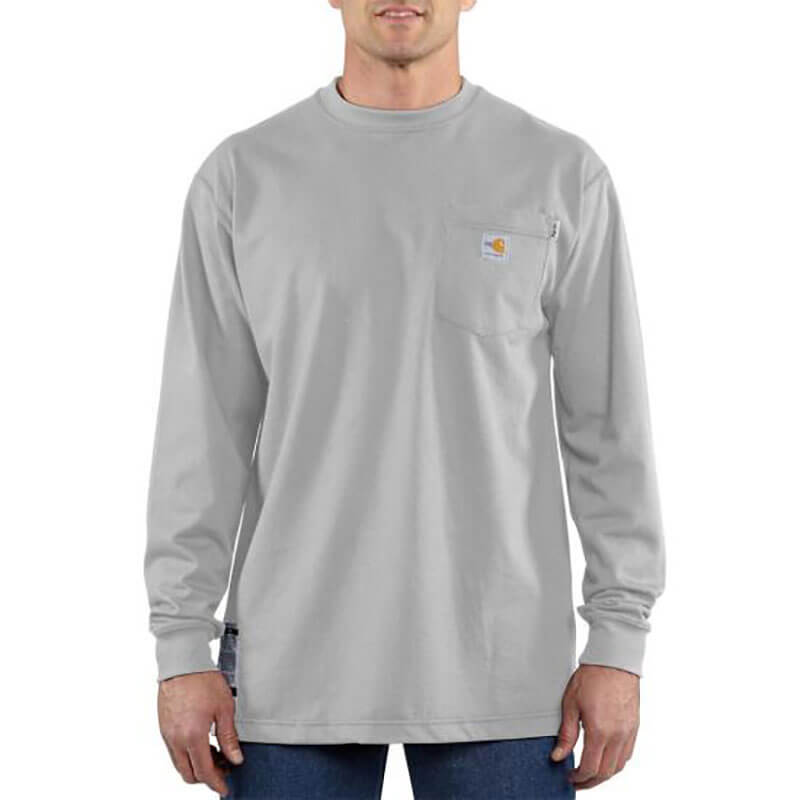 100235 - Carhartt Flame-Resistant Force Cotton Long-Sleeve T-Shirt