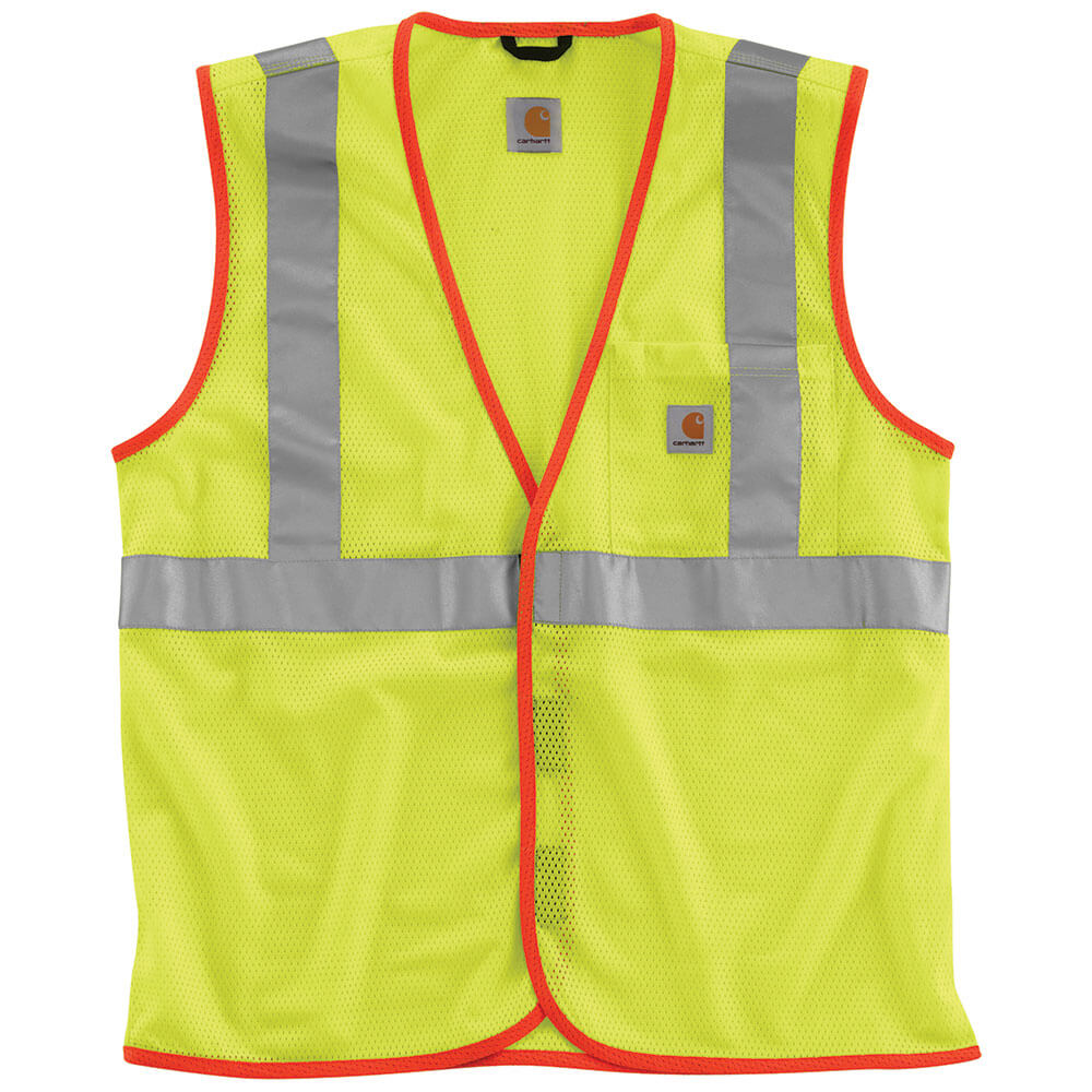 100501 - Carhartt Men's High Visibility Class 2 Vest