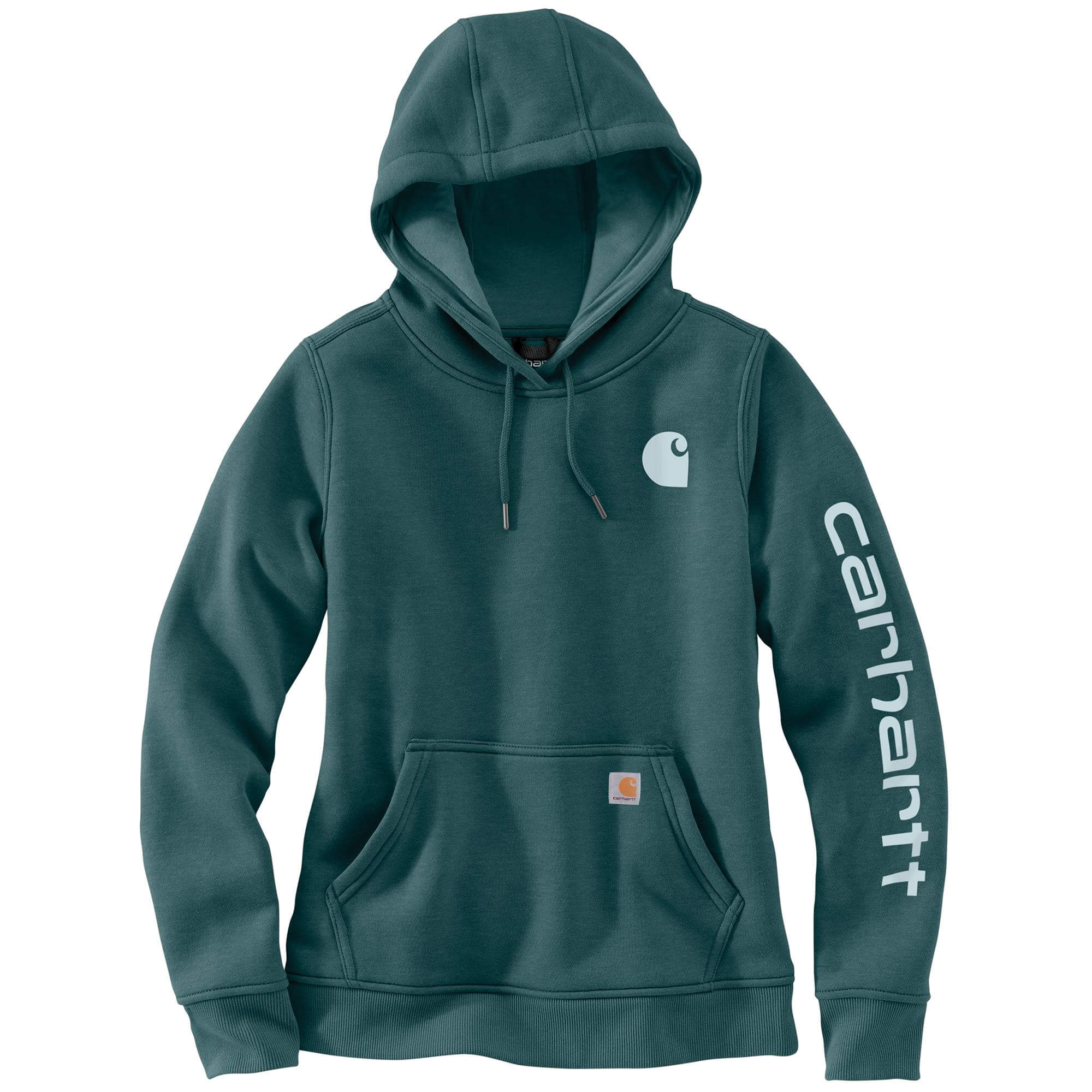 102791 - Carhartt Women's Clarksburg Sleeve Logo Hooded Sweatshirt