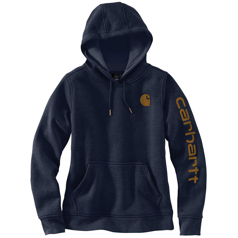 102791 - Clarksburg Sleeve Logo Hooded Sweatshirt