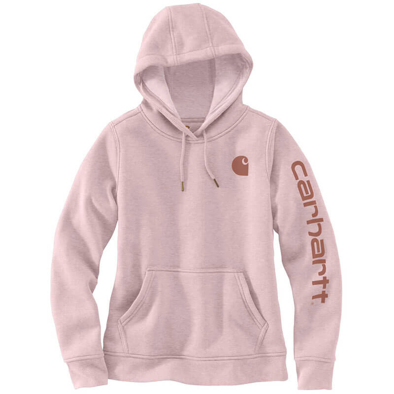 Carhartt Women's Clarksburg Sleeve Logo Hooded Sweatshirt