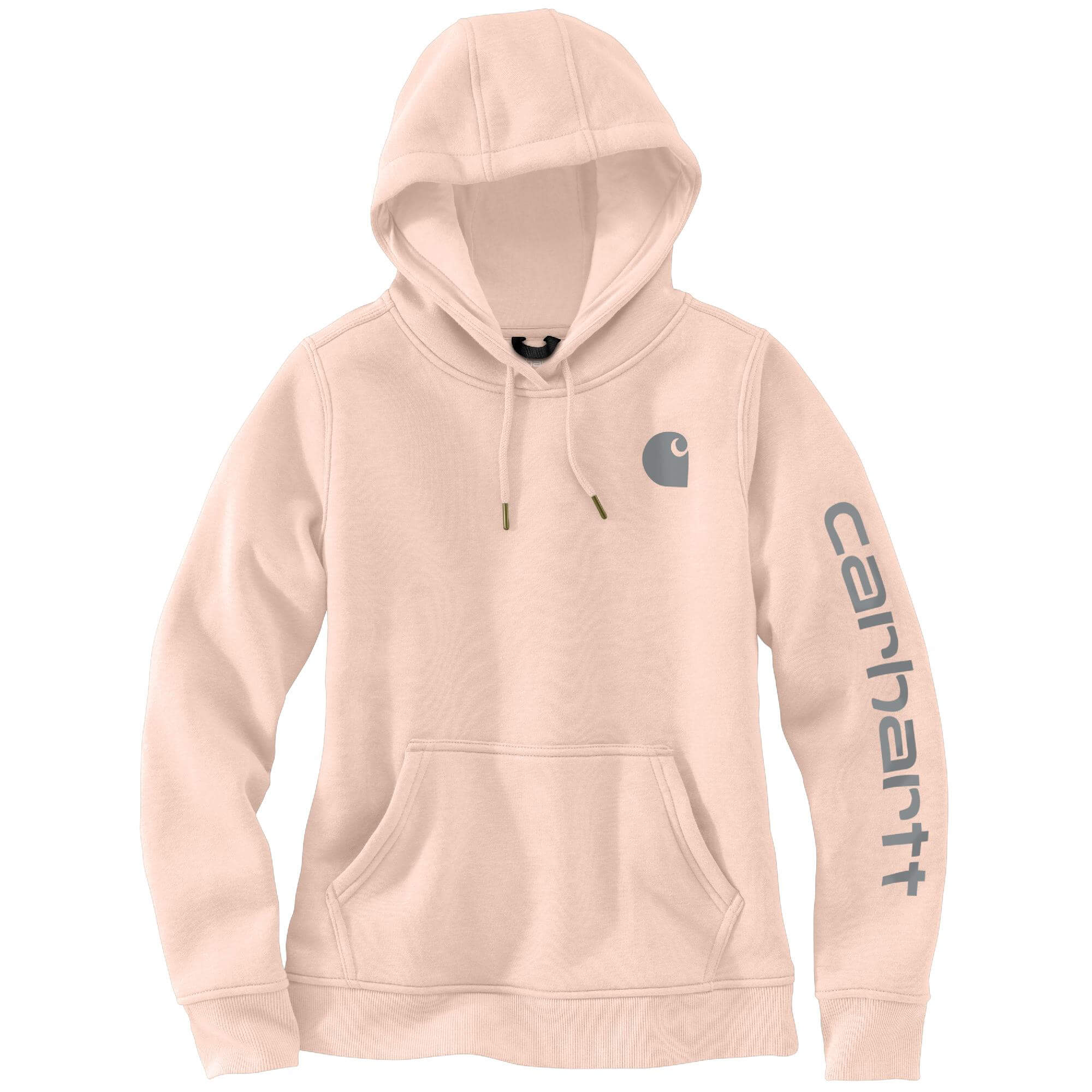 102791 - Carhartt Women's Clarksburg Sleeve Logo Hooded Sweatshirt