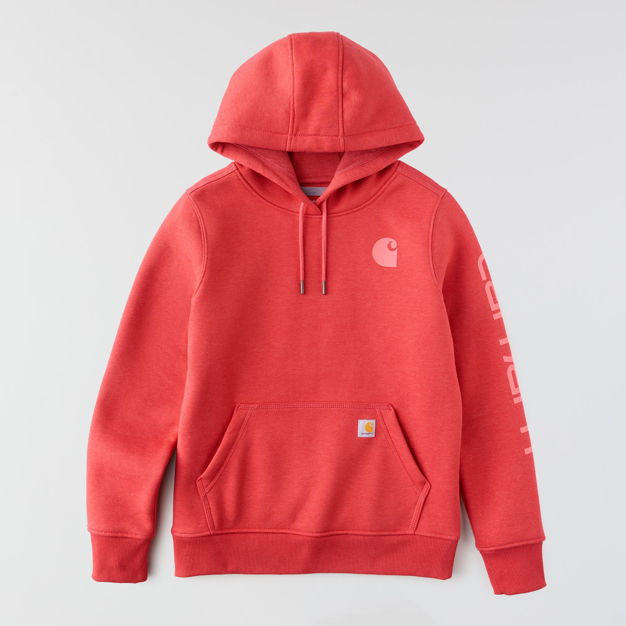 102791 - Carhartt Women's Clarksburg Sleeve Logo Hooded Sweatshirt