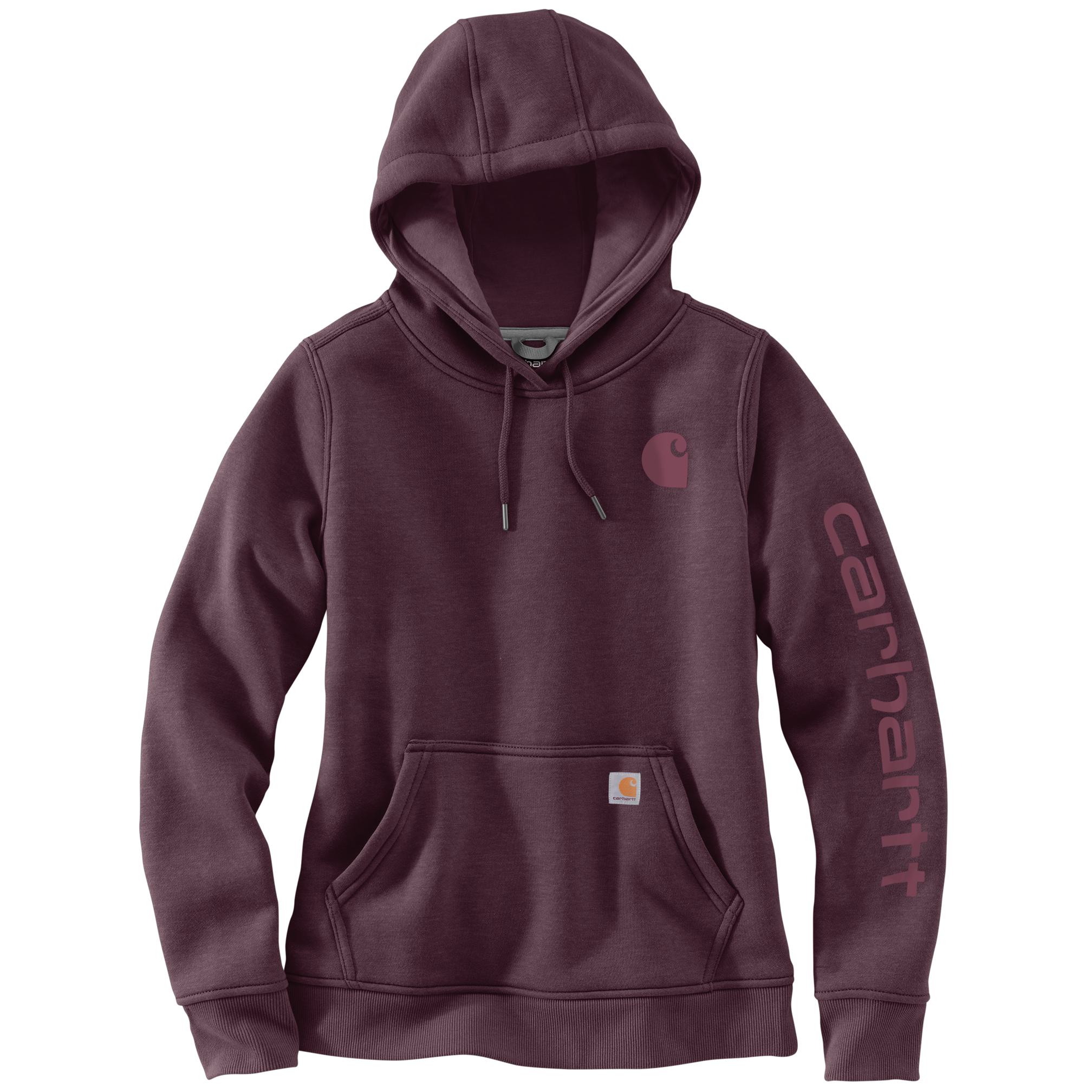 102791 - Carhartt Women's Clarksburg Sleeve Logo Hooded Sweatshirt