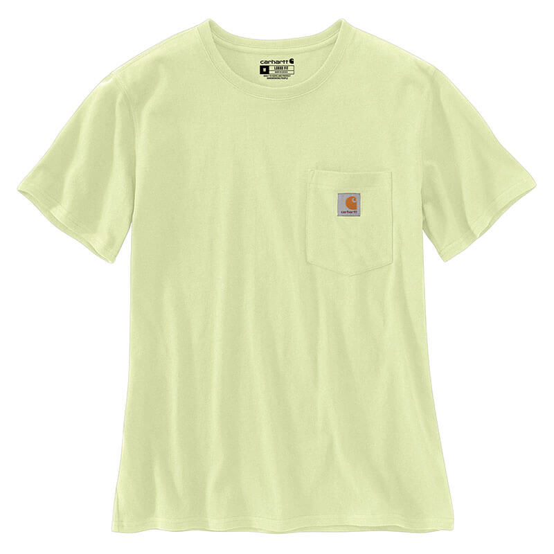 103067 - Carhartt Women's WK87 Workwear Pocket SS Tshirt