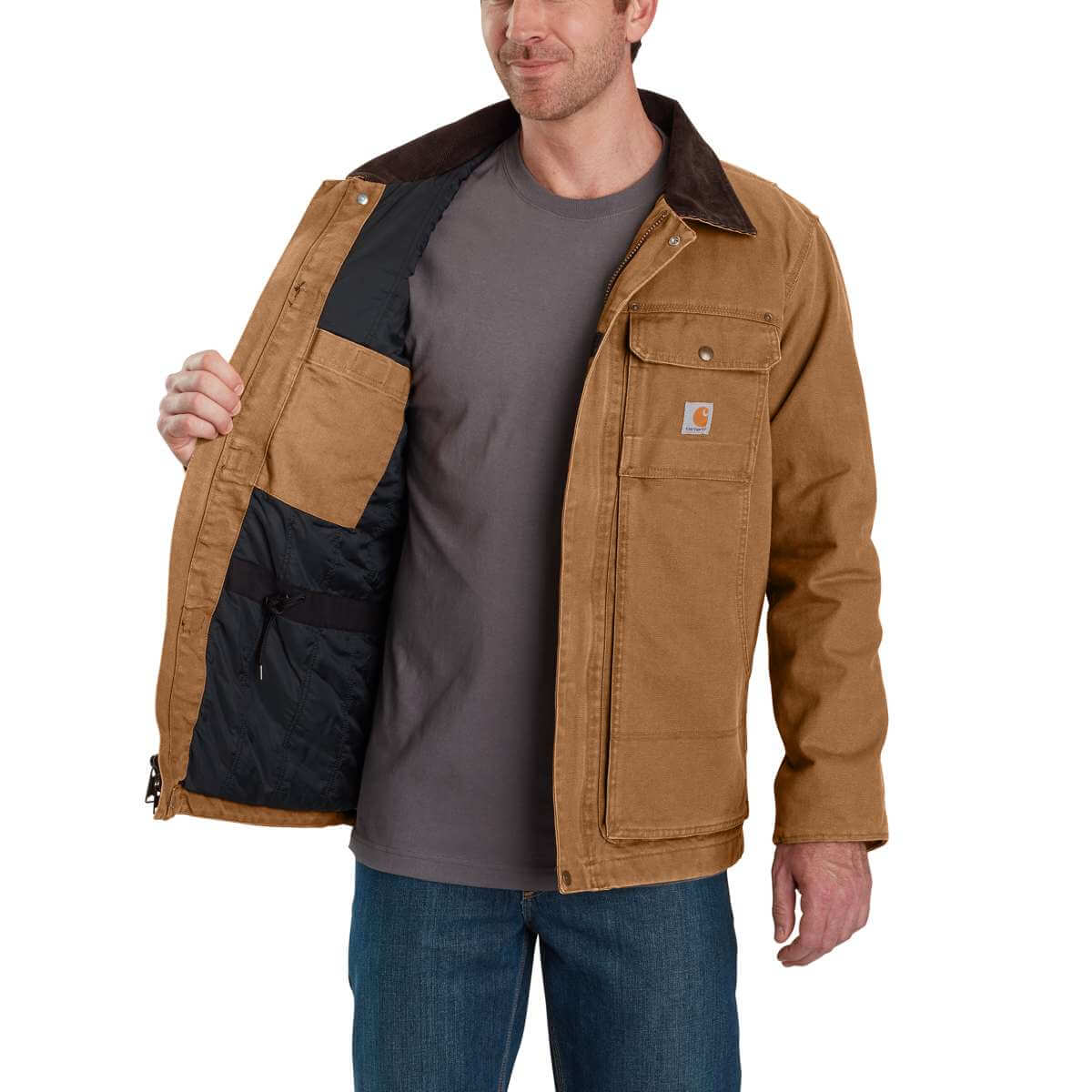 Carhartt full swing traditional coat sale